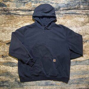 Carhartt heavyweight Hoodie navy Rain Defender...